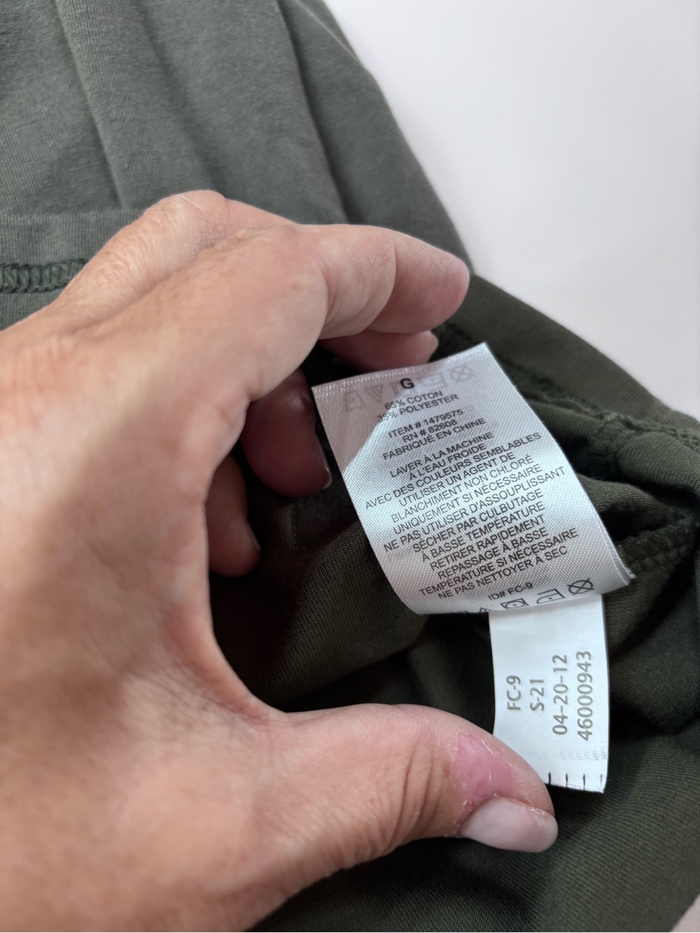 Rugged Elements Men's Short-Sleeve Pocket Tee — Olive Green NWOT - Picture 8 of 16